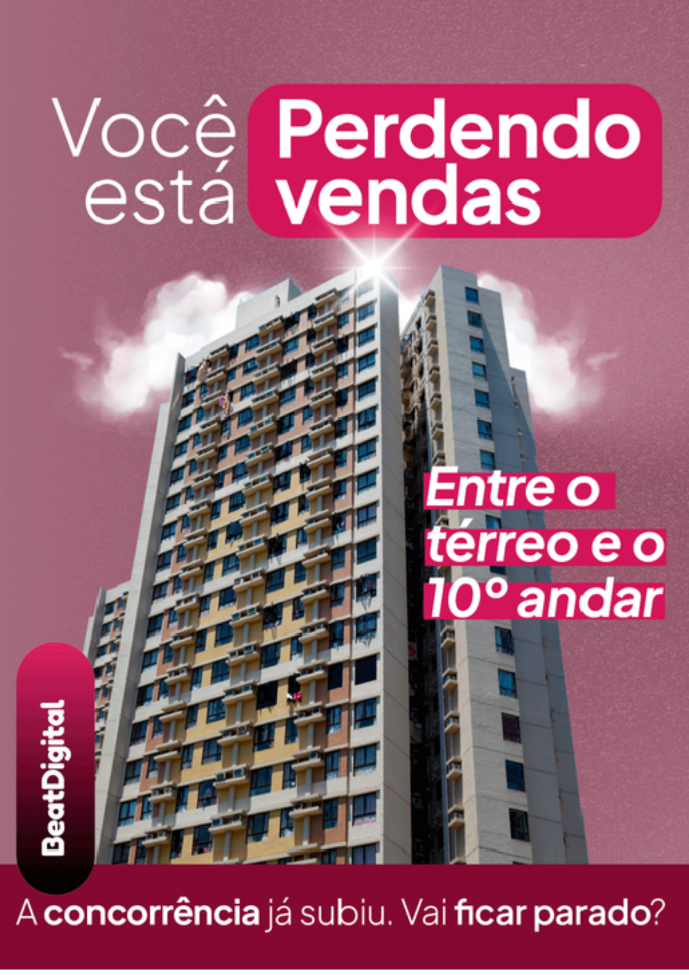 Layout Beat Digital: cada segundo conta